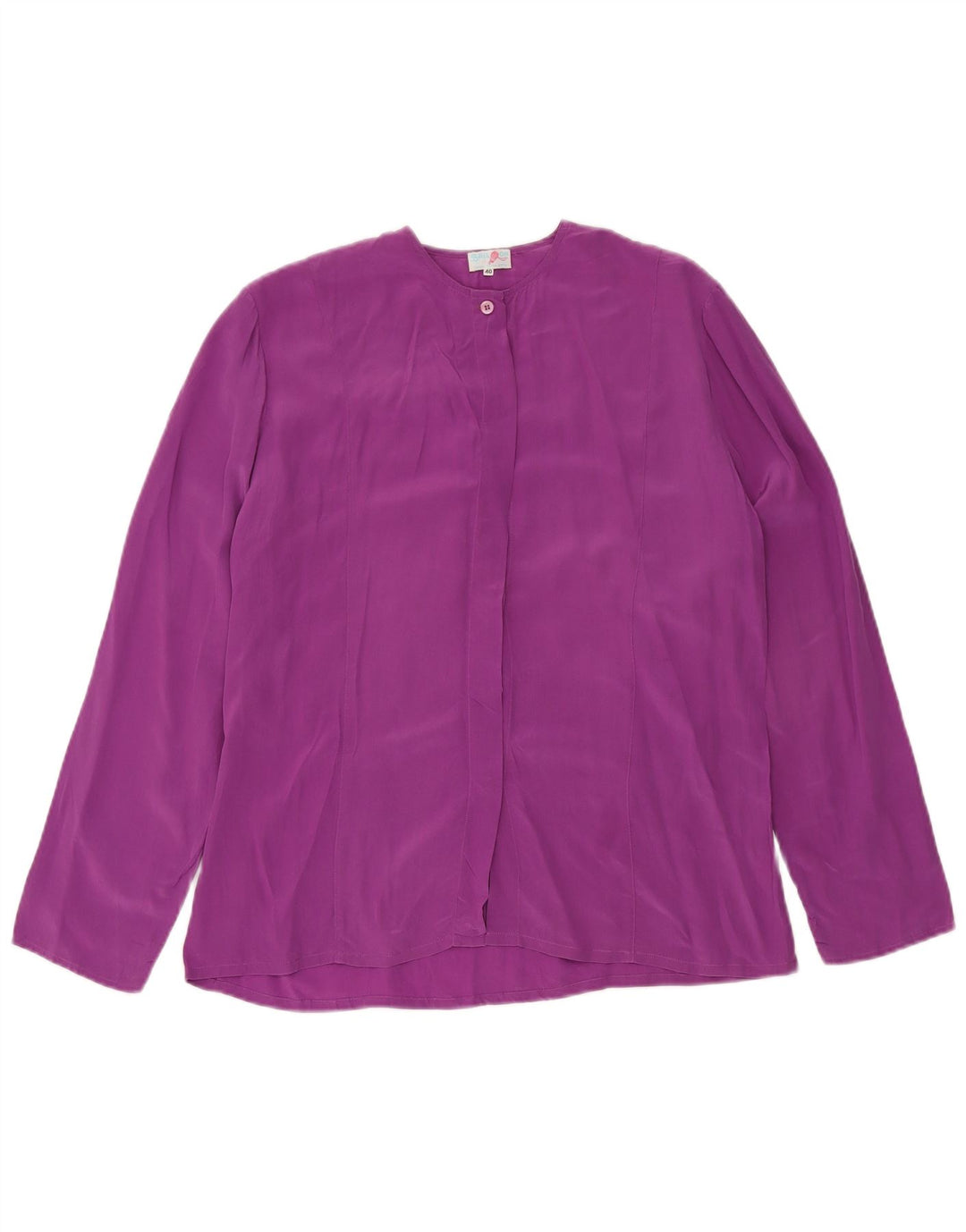 BALLOON Femme Chemise Oversize Blouse IT 40 Petite Soie Violette