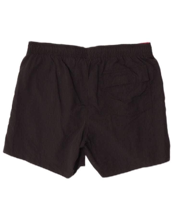 Champion Short de Bain Graphique Homme Noir Moyen Polyamide