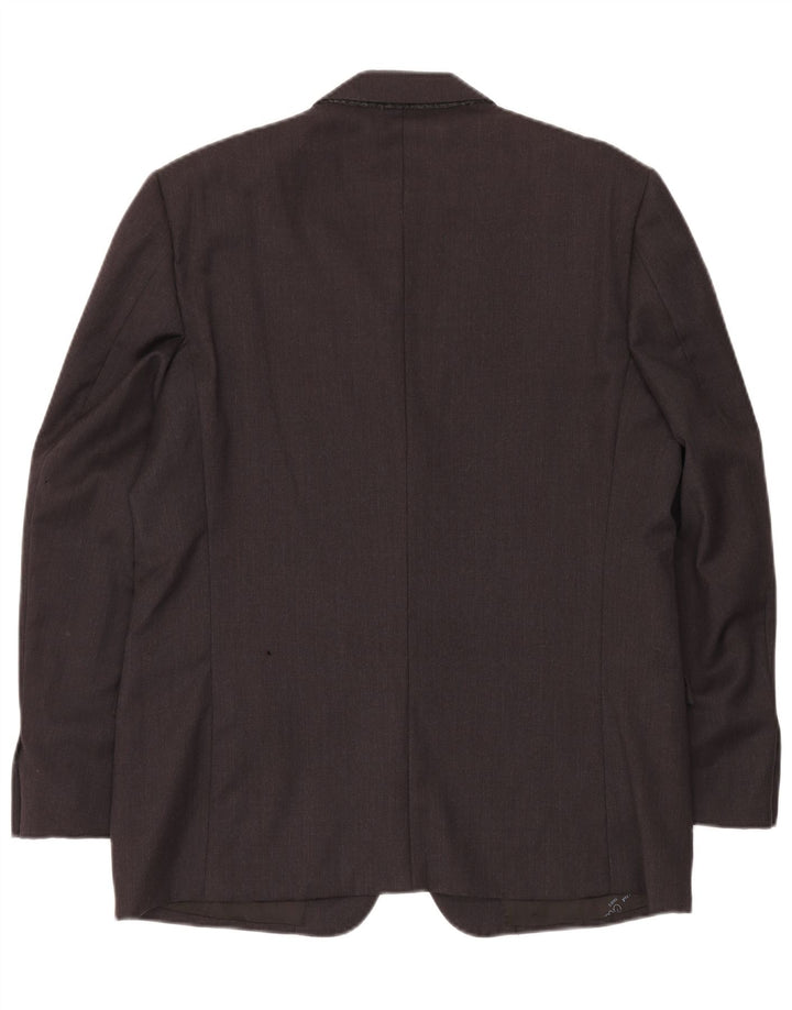 Pierre Cardin Veste blazer à 2 boutons pour homme UK 38 Violet moyen