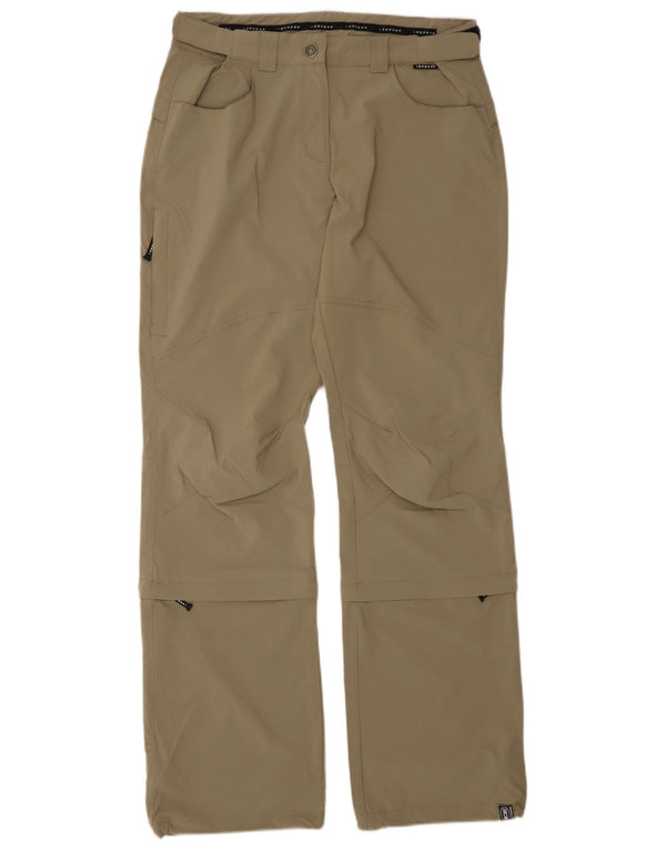 Icepeak Pantalon cargo de randonnée pour femme EU 40 Medium W30 L32 Kaki Polyester