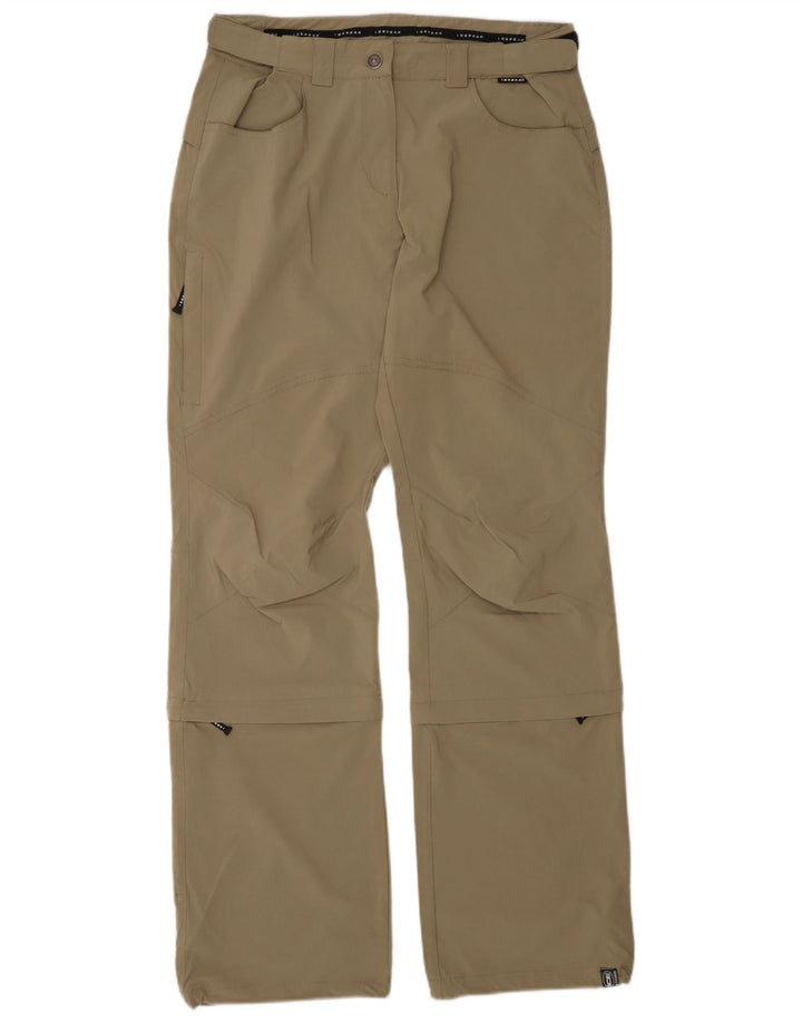 Icepeak Pantalon cargo de randonnée pour femme EU 40 Medium W30 L32 Kaki Polyester