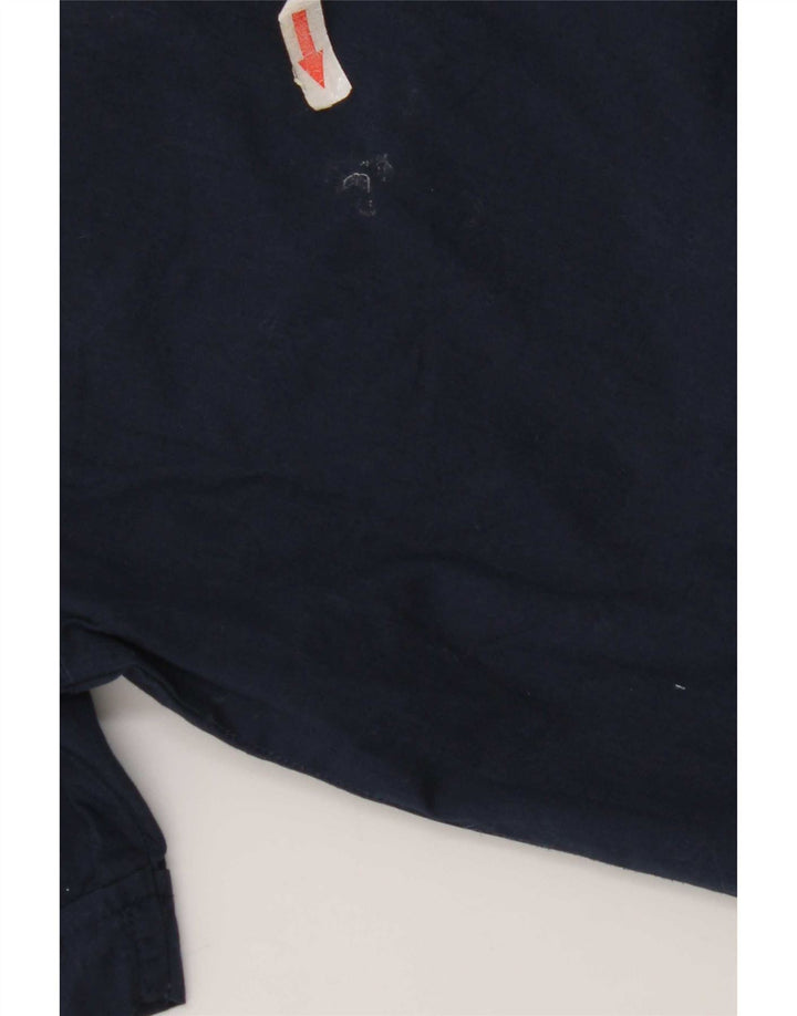 Levi's Chemise à Manches Courtes Homme Bleu Marine Moyen Coton