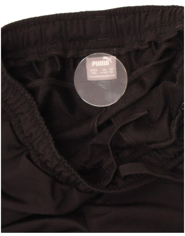PUMA Pantalon de survêtement garçon 11-12 ans noir