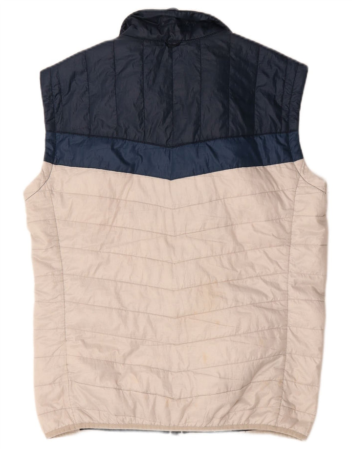 Timberland Gilet rembourré pour hommes UK 38 Polyester color block blanc moyen