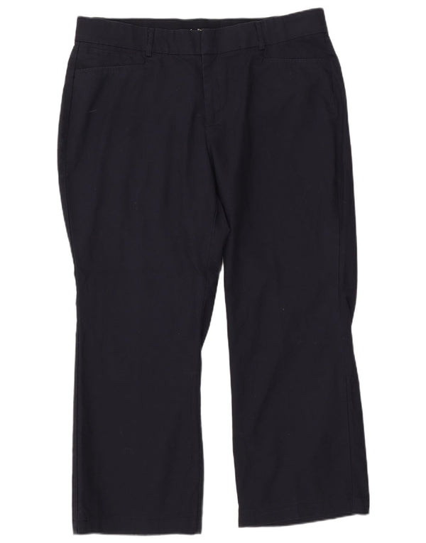 Dockers Pantalon décontracté droit pour femme US 18 2XL W36 L27 Bleu marine