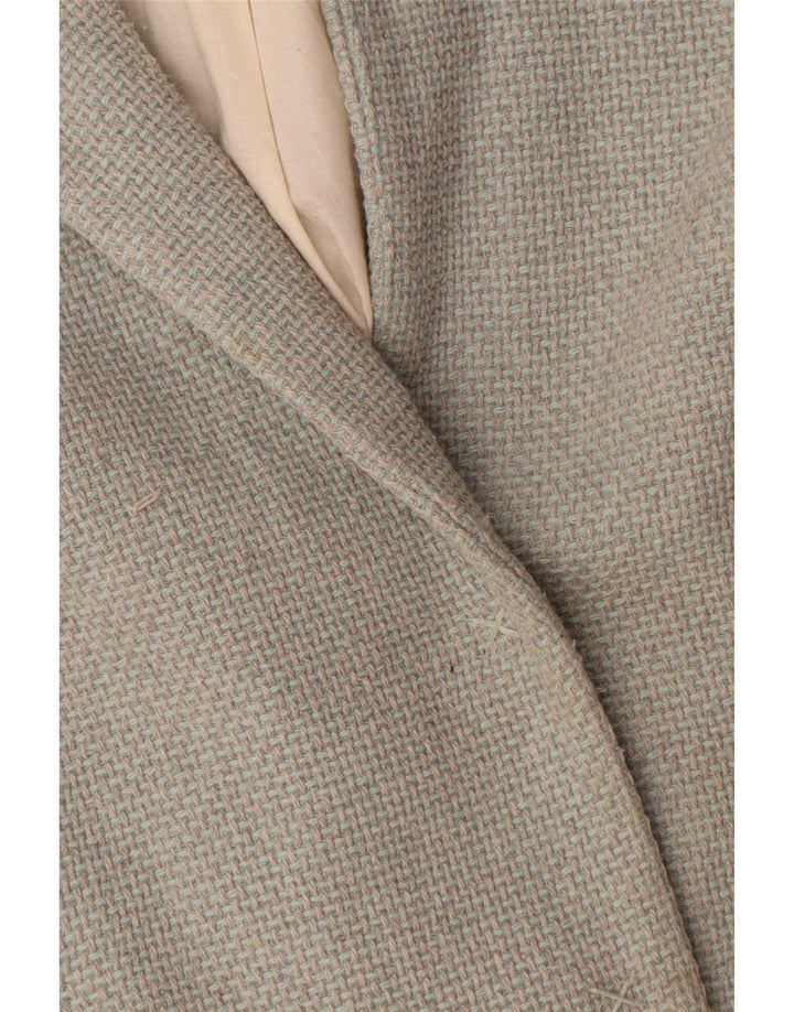 Topshop Pardessus ouvert surdimensionné pour femme UK 12 Acrylique gris moyen