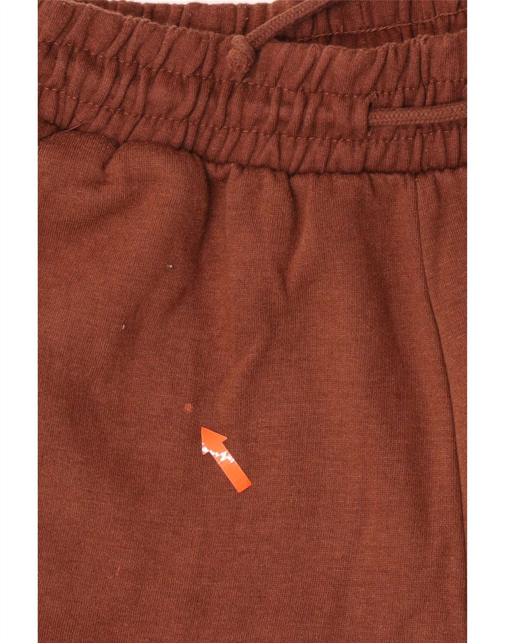 Zara Pantalon de survêtement pour femme Pantalon de jogging UK 12 Marron moyen Polyester