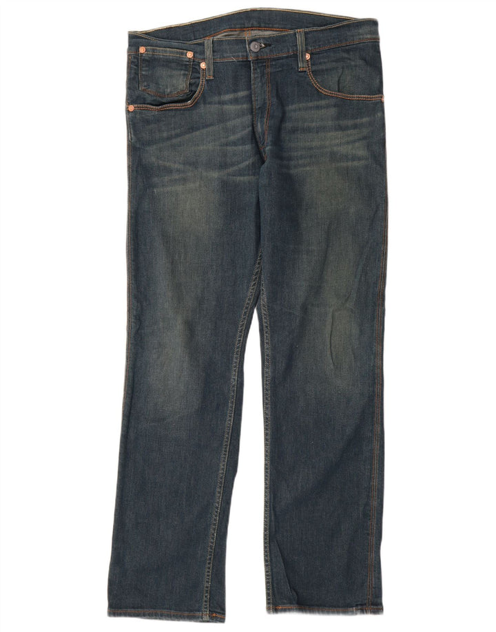 Levi's Jean Droit 514 Homme Bleu W36 L32 Coton