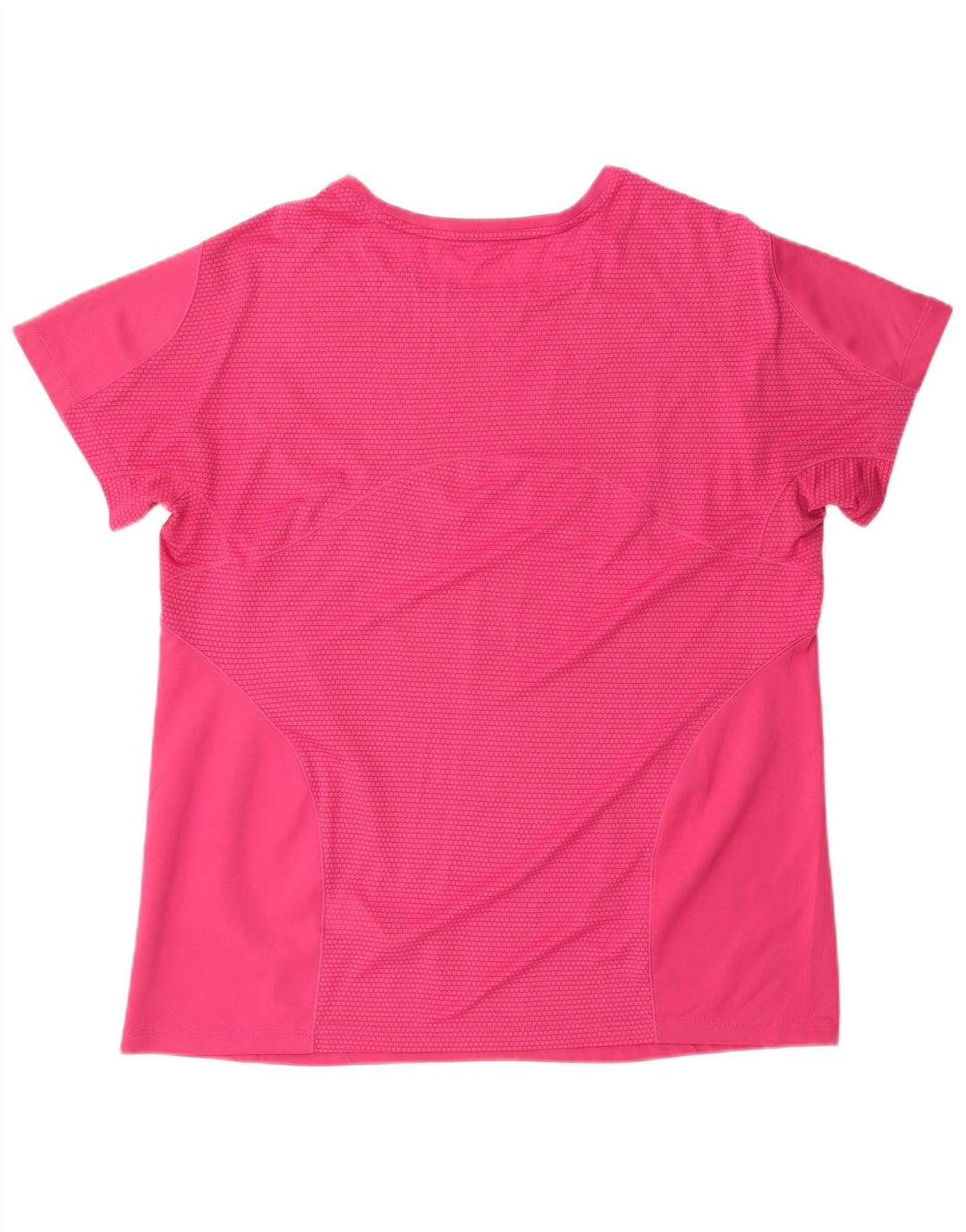 Adidas T-Shirt Femme Top UK 18 XL Rose Polyester