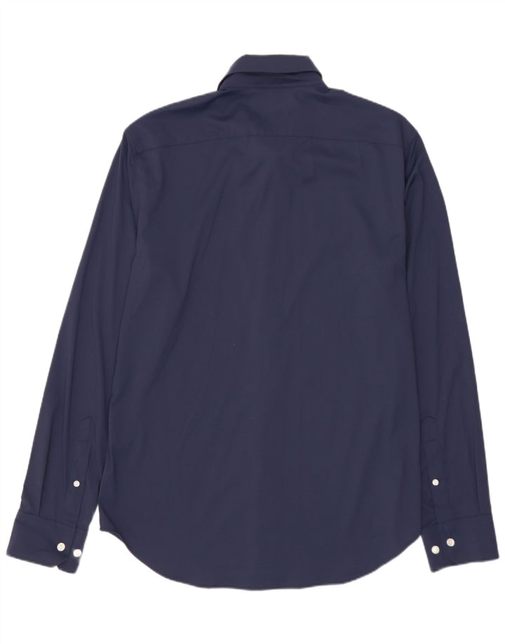 BONOBOS Chemise Slim Homme Bleu Marine Moyen Nylon