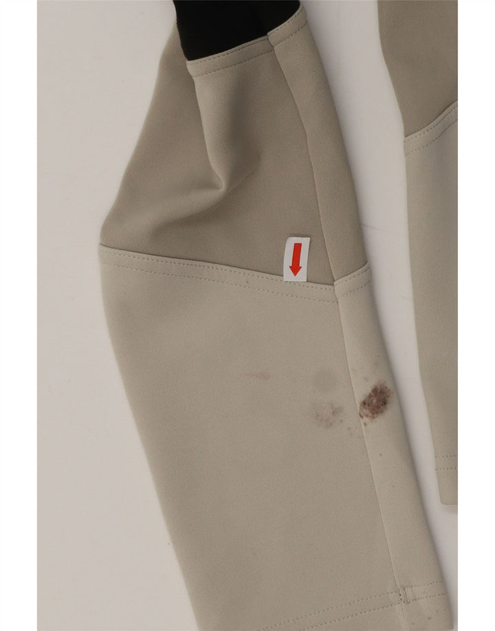 Adidas Leggings Femme UK 4/6 XS Noir Colorblock Polyester