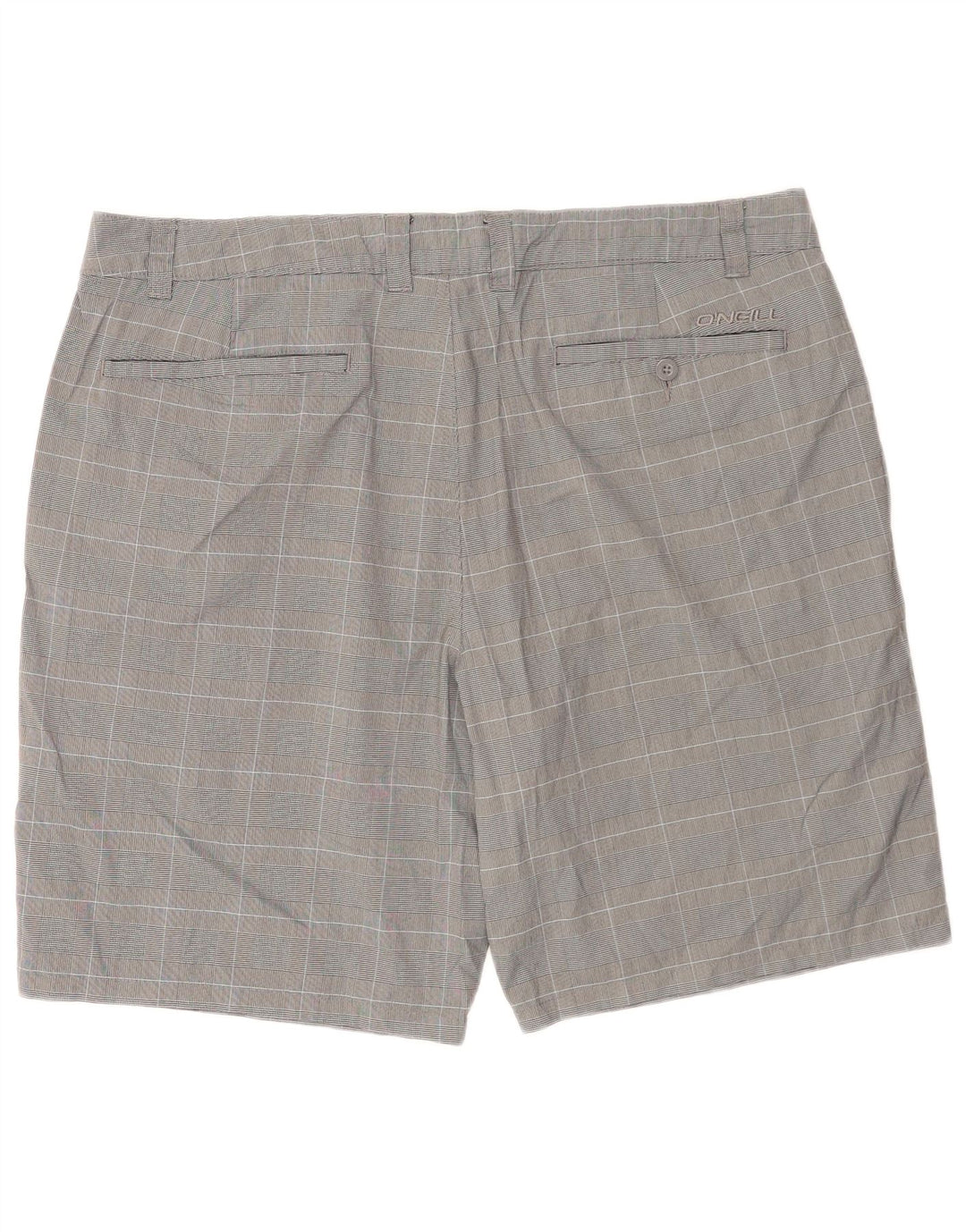 O'Neill Short Chino Homme W40 XL Gris Carreaux Polyester