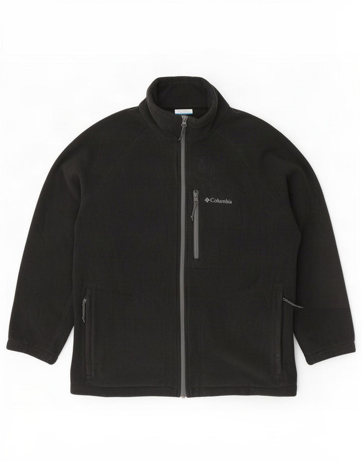 Columbia Veste Polaire Homme UK 40 Large Noir Polyester
