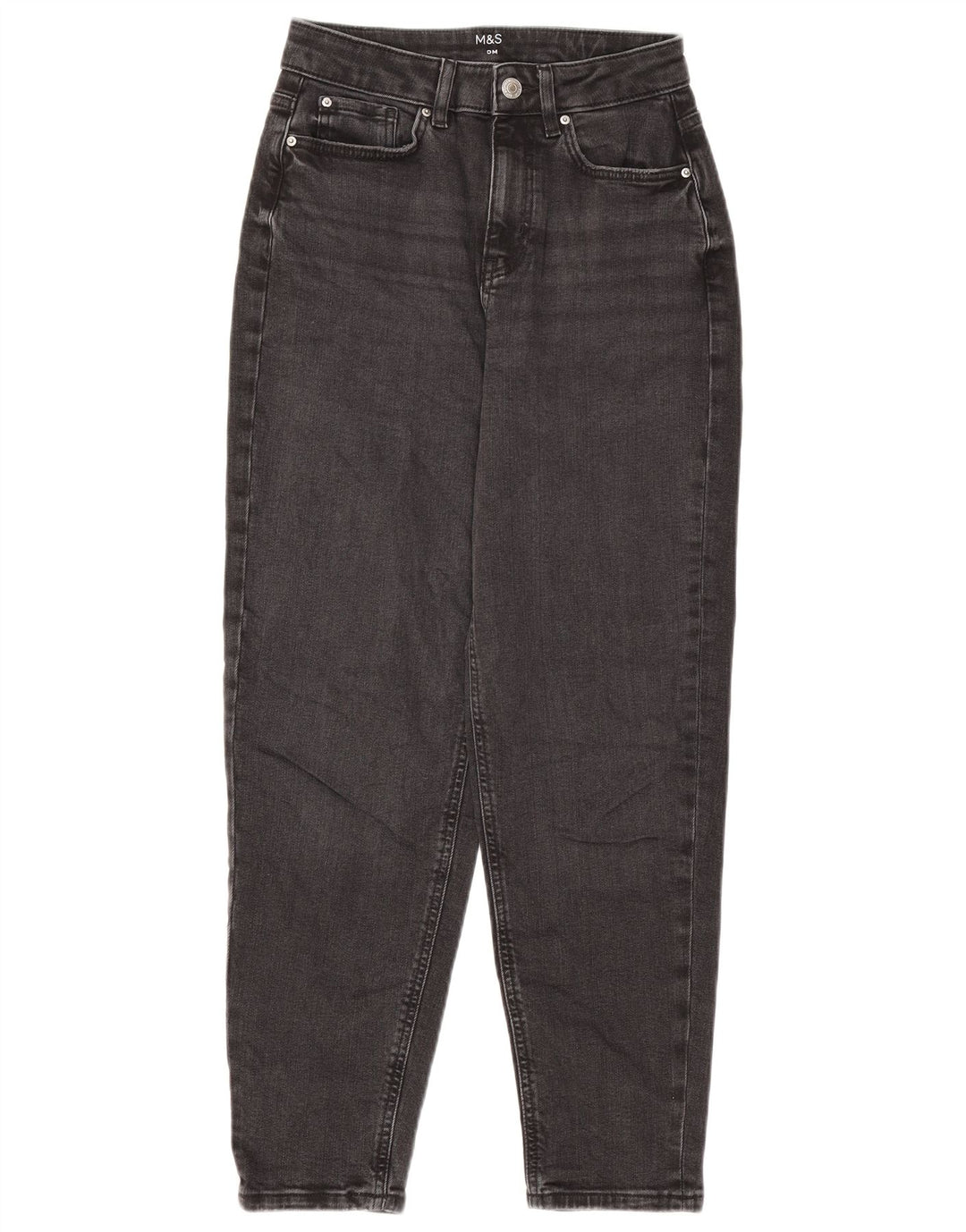 MARKS & SPENCER Jean fuselé pour femme UK 8 Small W26 L26 Gris Coton