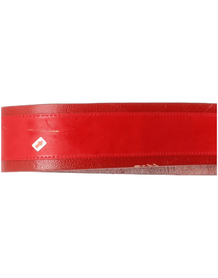 Coast Ceinture en cuir pour femme Medium L34 Cuir rouge