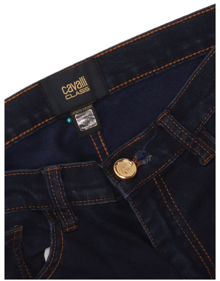 Just Cavalli Jean Capri Femme W34 L22 Bleu Marine