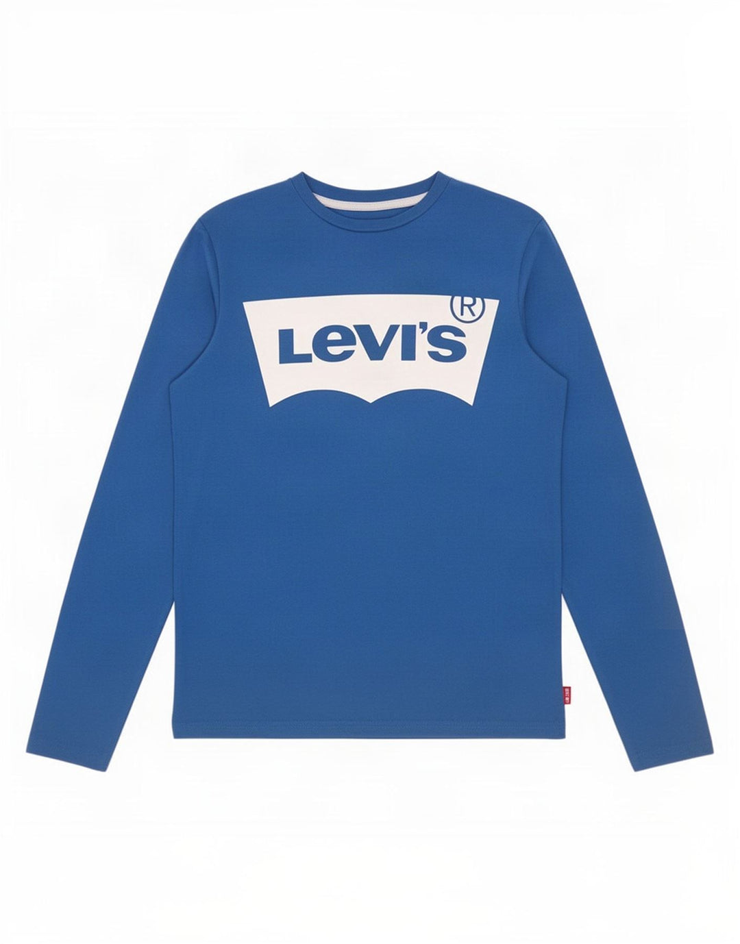 Levi's Haut graphique à manches longues pour garçon 13-14 ans Bleu Coton