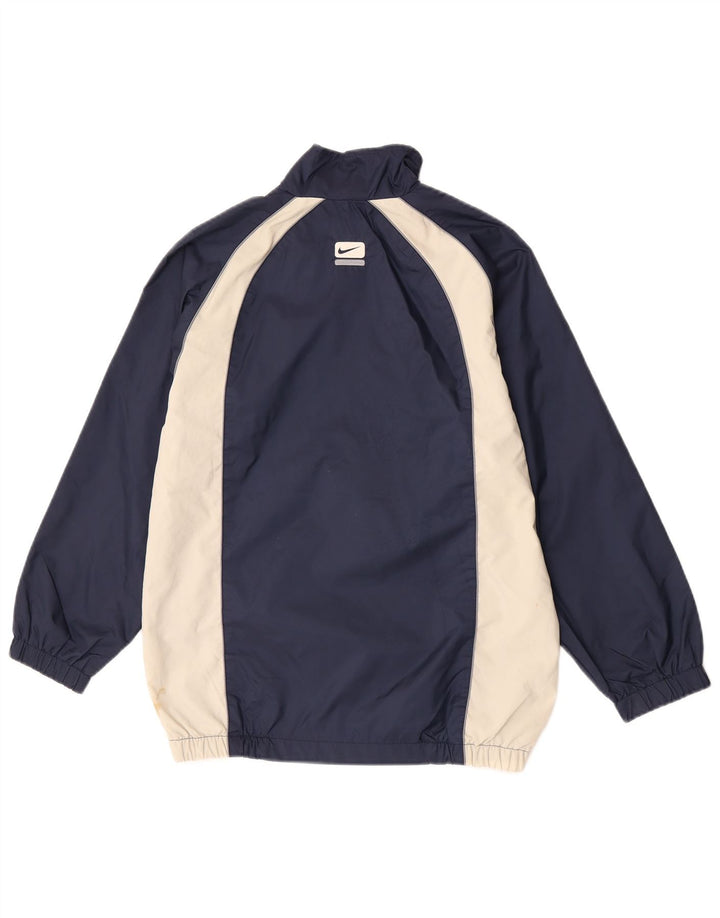 Nike Veste de pluie graphique pour garçon 11-12 ans Bleu marine Taille L