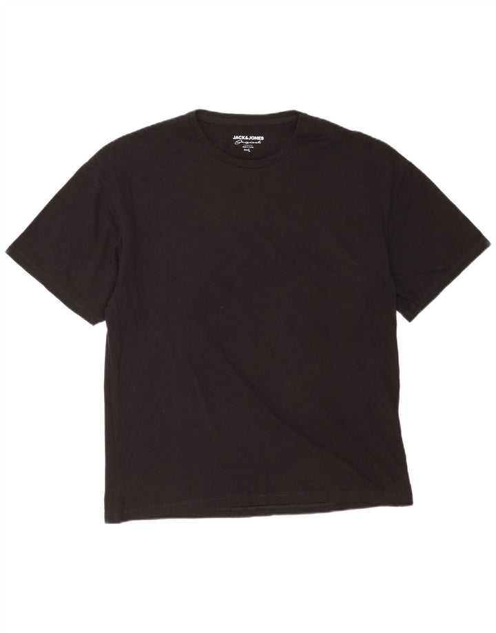 Jack & Jones T-Shirt Graphique Homme Grand Noir