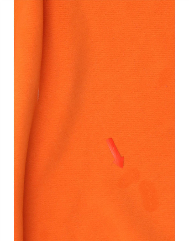 Polo Ralph Lauren Sweat-shirt surdimensionné pour femme UK 14 Orange moyen