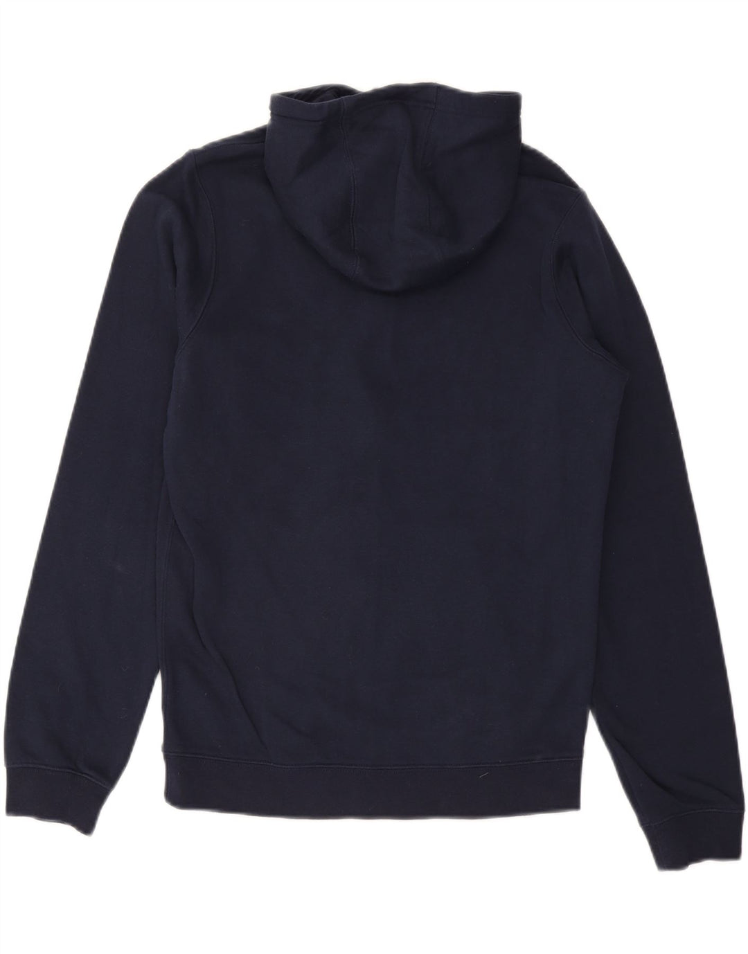NIKE Pull à capuche zippé pour homme Petit coton bleu marine