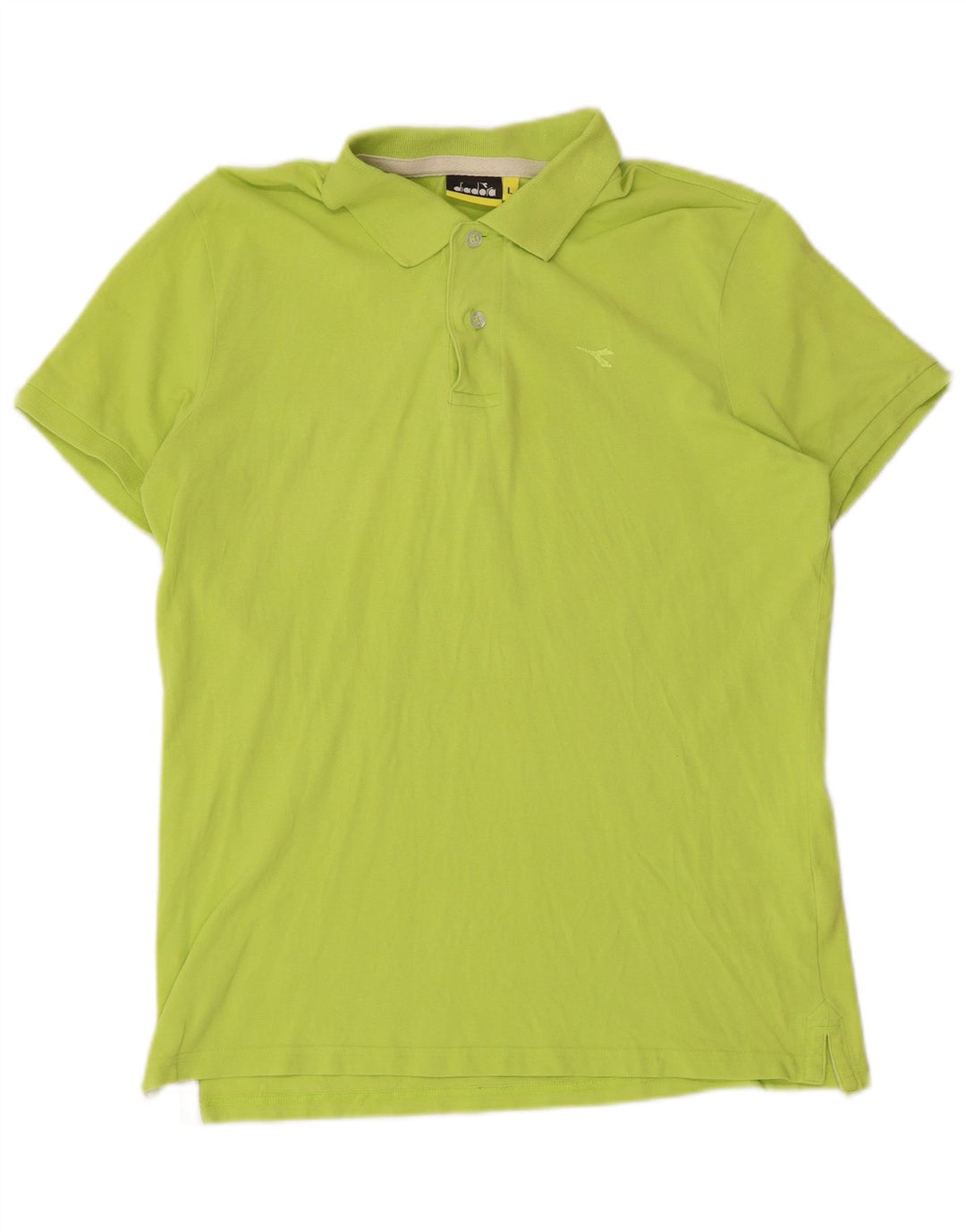 DIADORA Polo Homme Grand Vert Coton