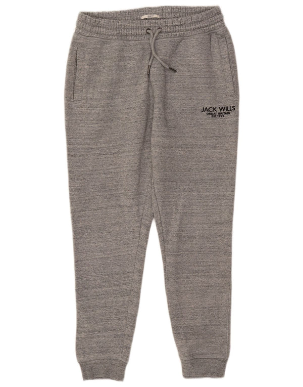 Jack Wills Pantalon de survêtement coupe slim pour homme, petit gris moucheté