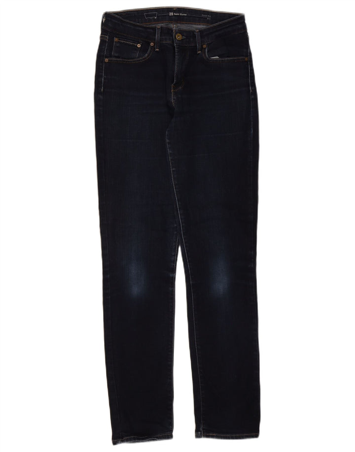 Levi's Jean Slim Femme W28 L32 Bleu Marine Coton