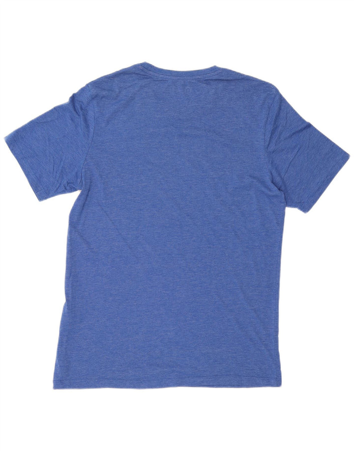 JACK & JONES Mens T-Shirt Top XL Blue Cotton