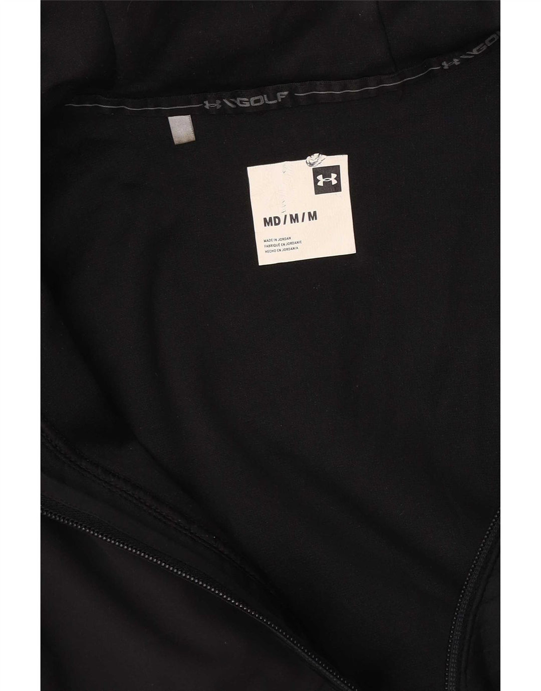 Under Armour Sweat à Capuche Zippé Homme Noir Moyen