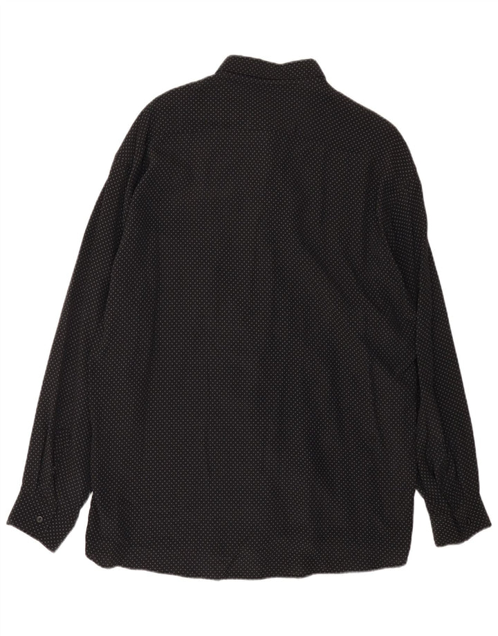 Chemise Homme Tipo' S XL Viscose Tachée Noir