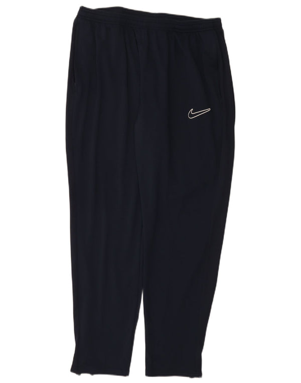 Nike Pantalon de survêtement Dri Fit pour homme 2XL Bleu marine Polyester