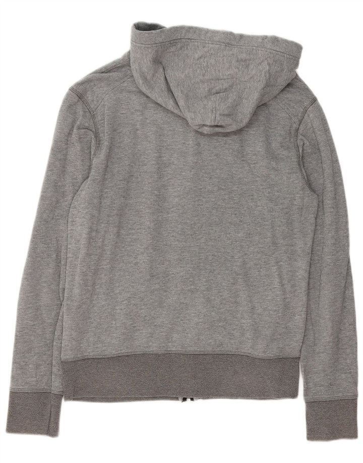 JACK & JONES Pull à capuche zippé graphique homme petit gris moucheté