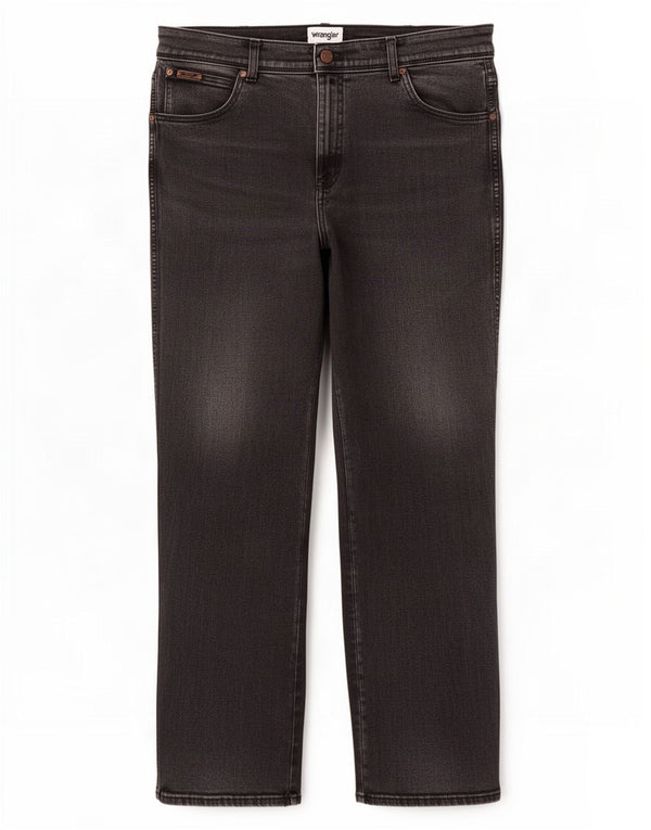 Wrangler Jean Droit Texas Homme W40 L32 Gris Coton