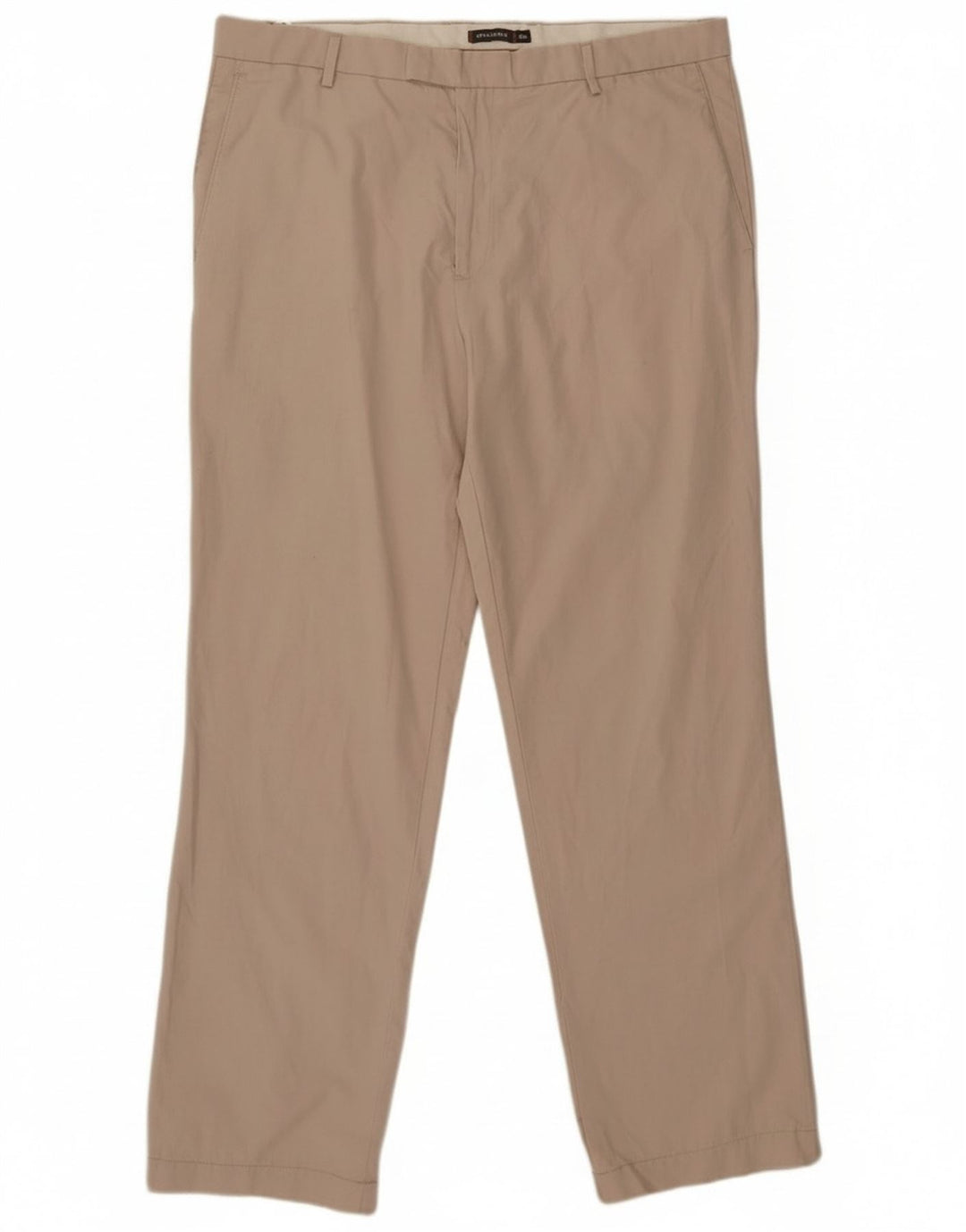 Dockers Pantalon de Costume Droit Homme W38 L33 Coton Beige
