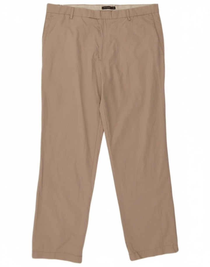 Dockers Pantalon de Costume Droit Homme W38 L33 Coton Beige