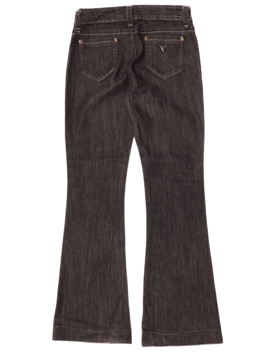 Guess Jean évasé Femme W29 L32 Noir Coton