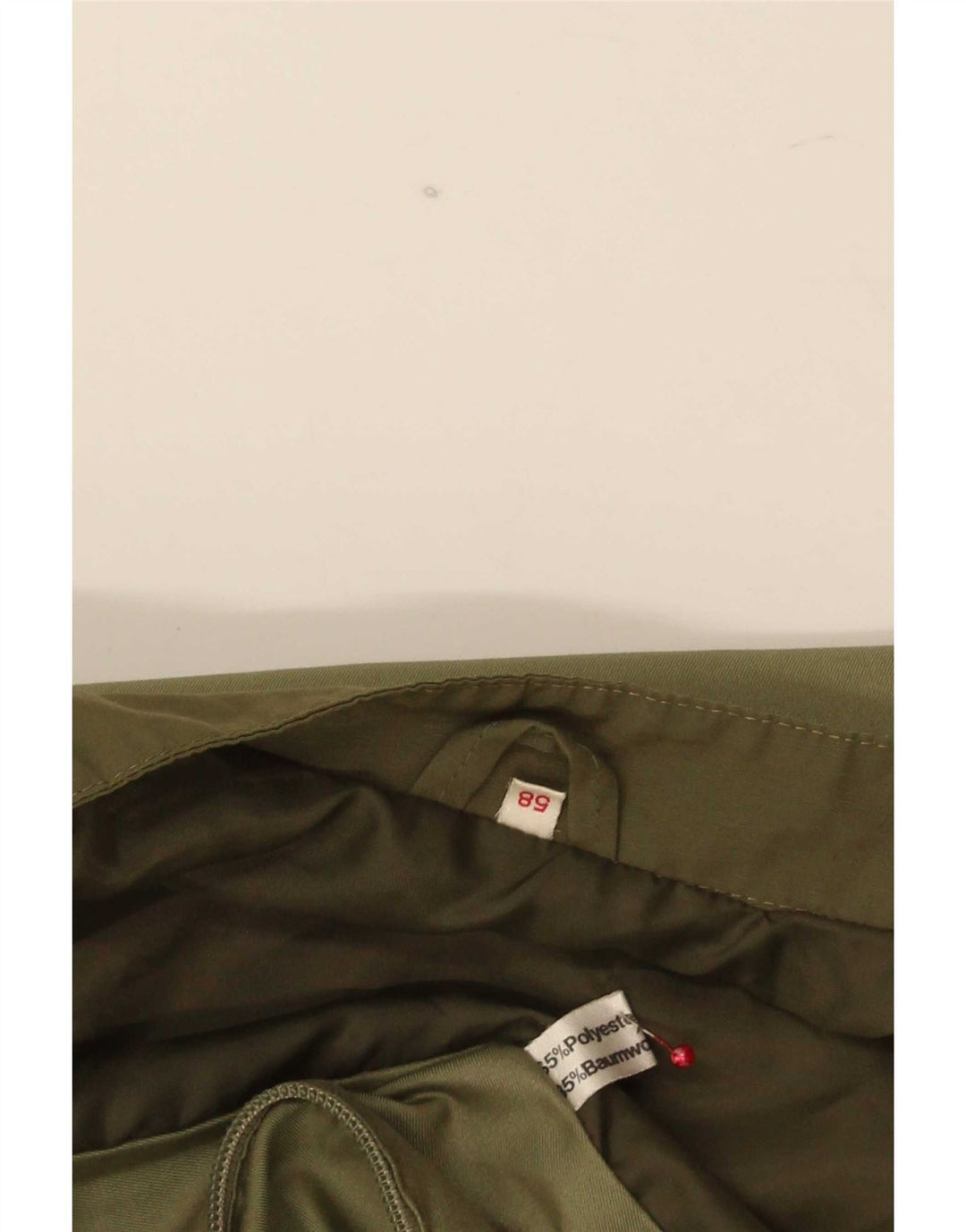 Veste Bomber Homme Vintage IT 58 3XL Vert Polyester
