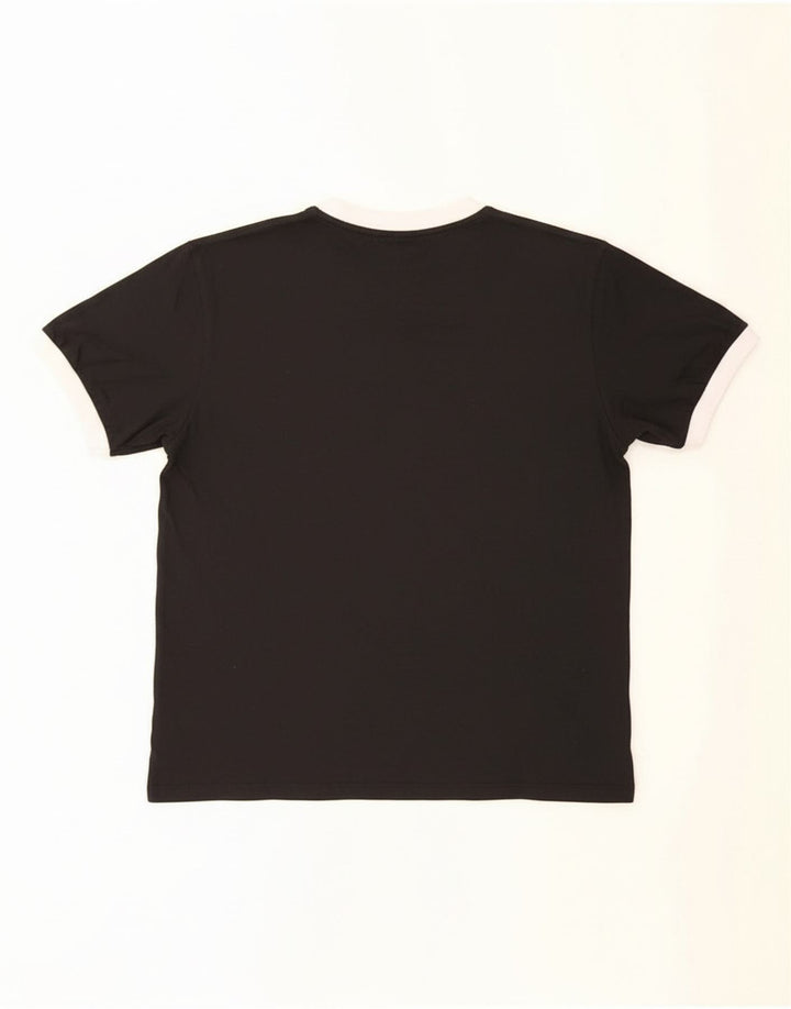 Adidas T-Shirt Homme Haut Noir Moyen Coton
