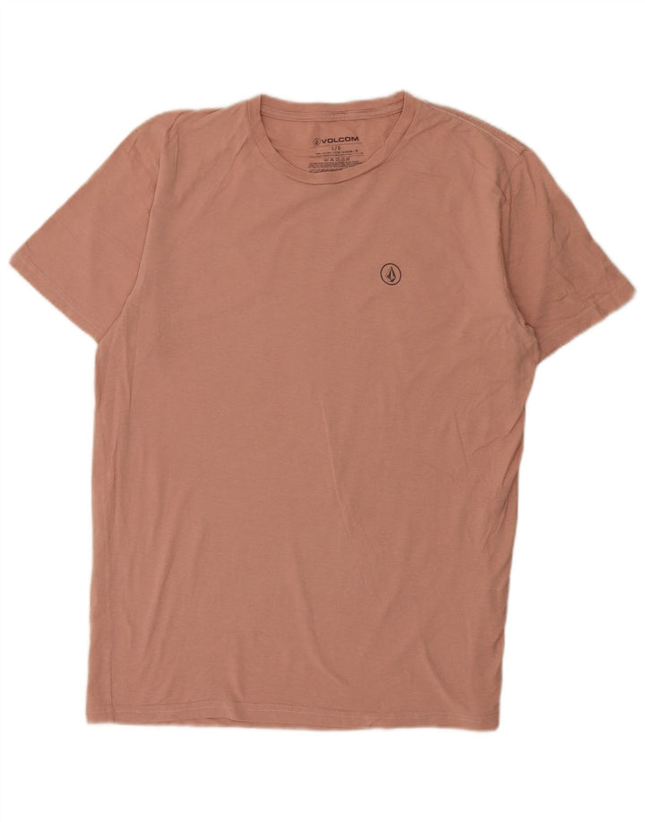 Volcom T-Shirt Homme Haut Large Rose Coton