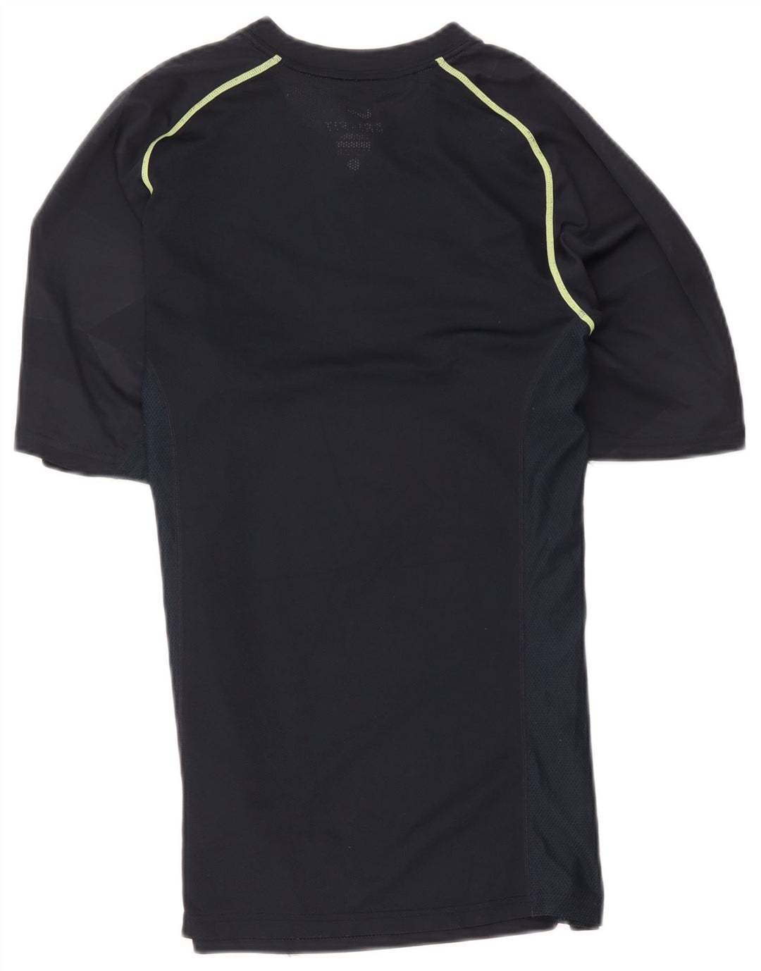 Nike Hommes Dri Fit T-Shirt Haut Petit Bleu Marine Polyester
