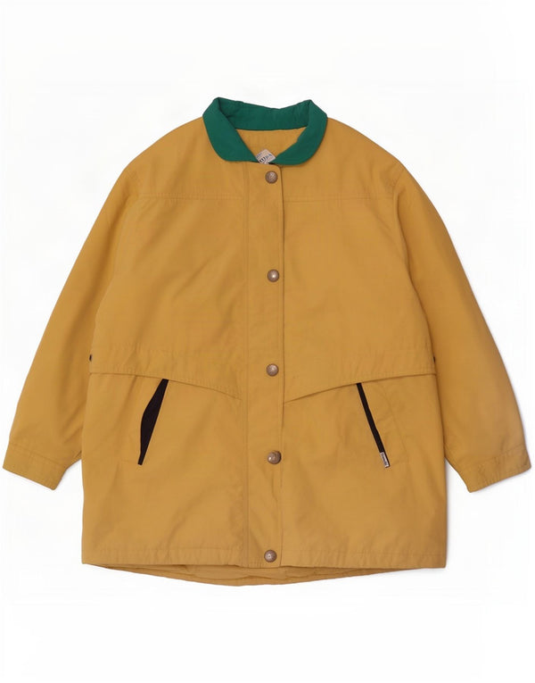 Goldix Manteau coupe-vent pour femme EU 46 XL Jaune Colourblock