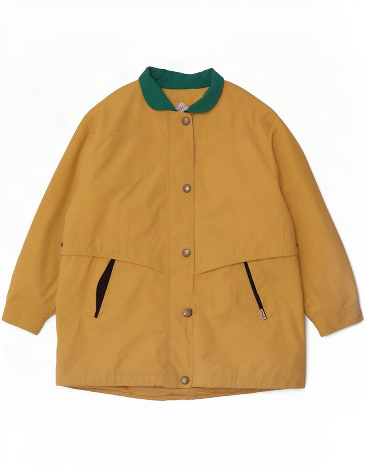 Goldix Manteau coupe-vent pour femme EU 46 XL Jaune Colourblock