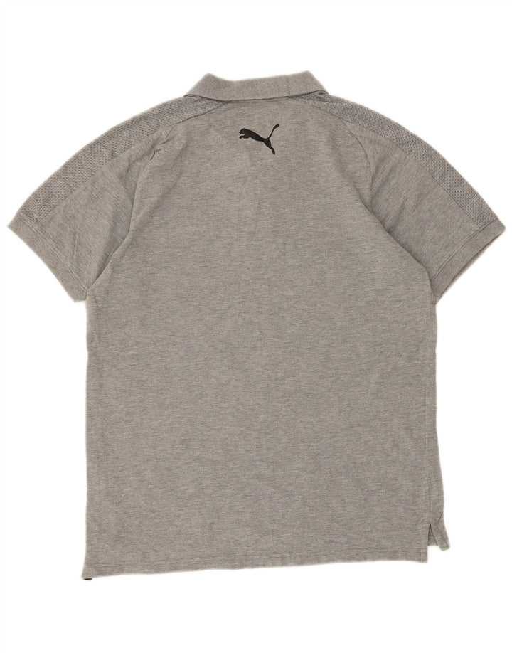 Puma Polo Homme Petit Gris Moucheté
