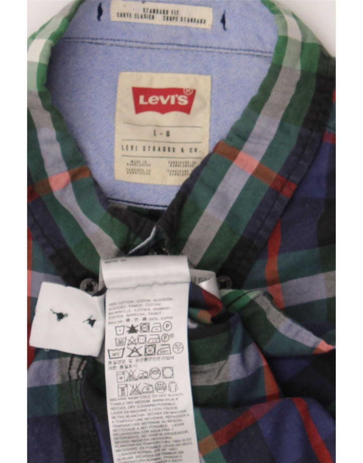 Levi's Chemise Coupe Standard Homme Multicolore Carreaux Coton