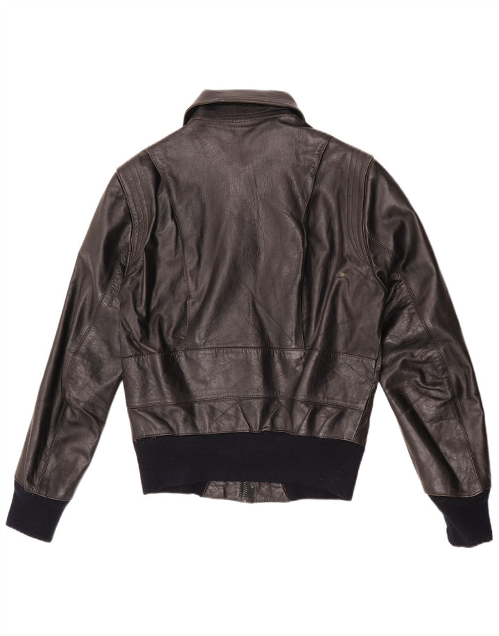 Veste Bomber Homme Vintage UK 34 XS Noir