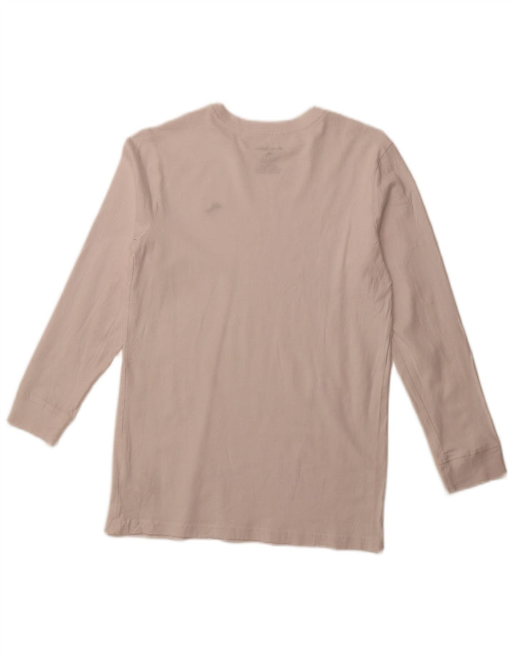 TOMMY BAHAMA Boys Top Long Sleeve 14-15 Years White Cotton