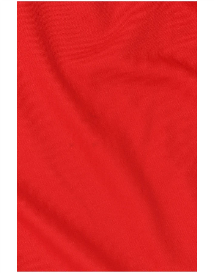 Tommy Hilfiger Sweat-shirt pour homme en polyester color block grand rouge