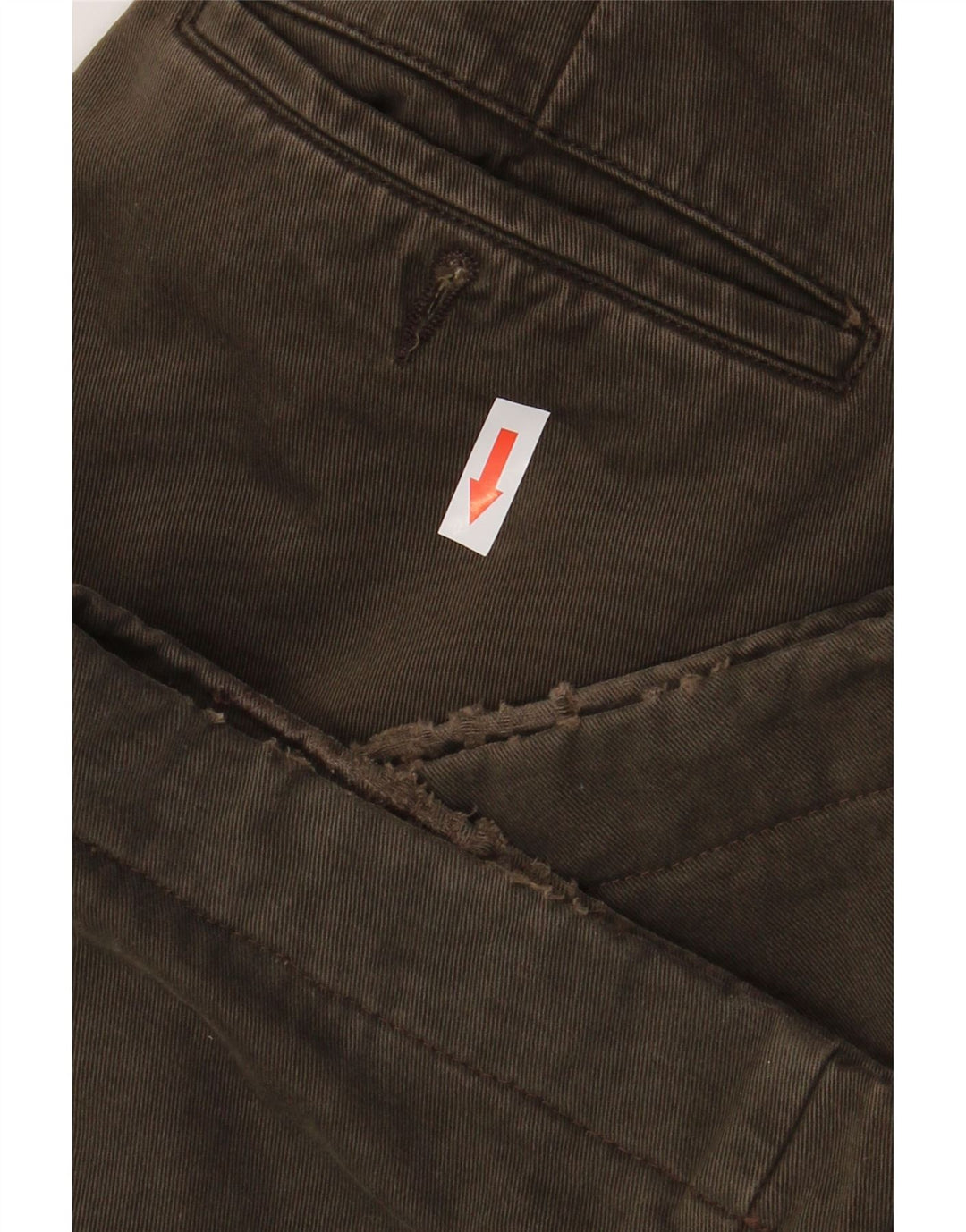 Burberry Pantalon Chino Pegged Homme IT 50 Medium W32 L29 Coton Marron