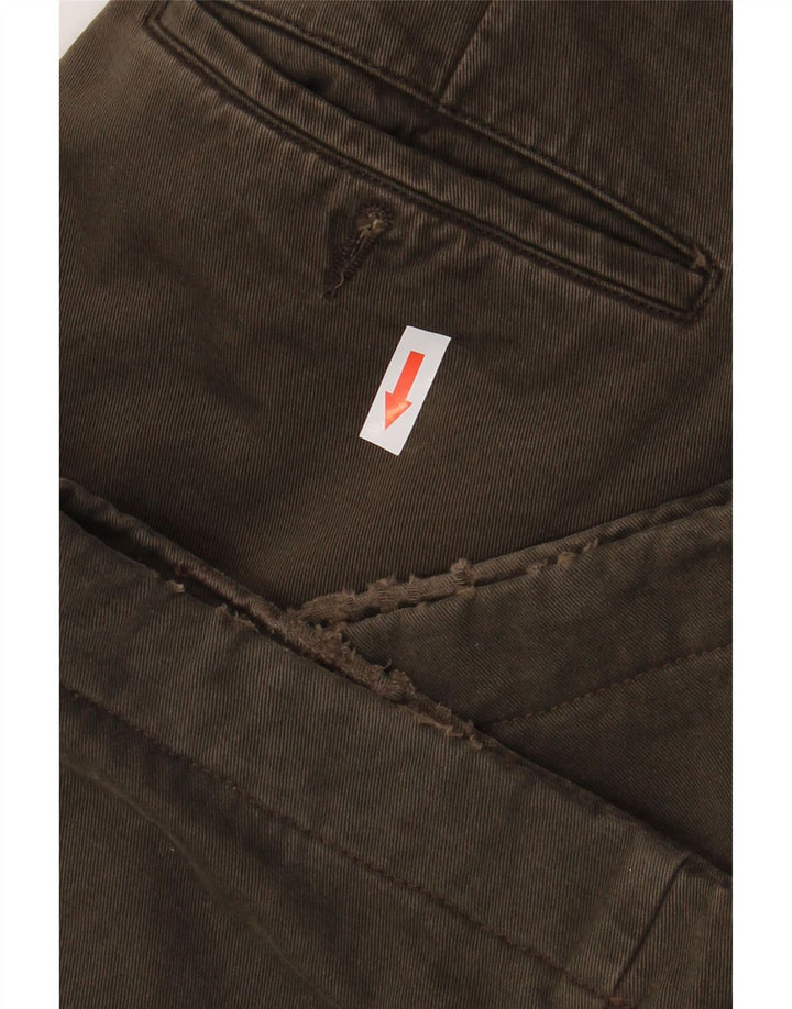 Burberry Pantalon Chino Pegged Homme IT 50 Medium W32 L29 Coton Marron